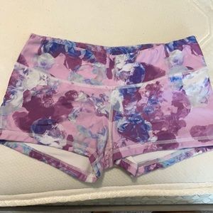 Purple Fleo Shorts